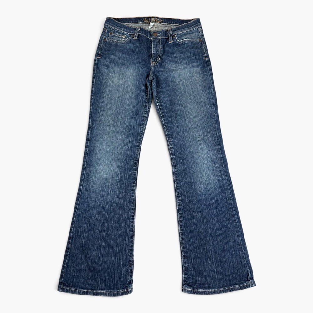 Abercrombie Fitch Stretch Bootcut Jeans Dark Wash Size 6 Short